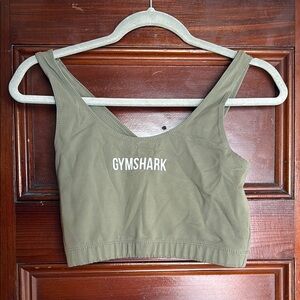 Gymshark Olive Green Sports Bra